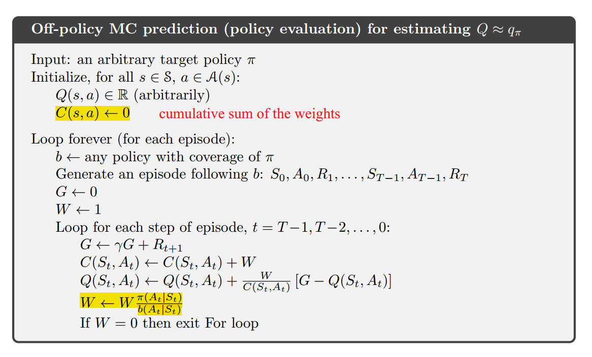 off_policy_mc_prediction